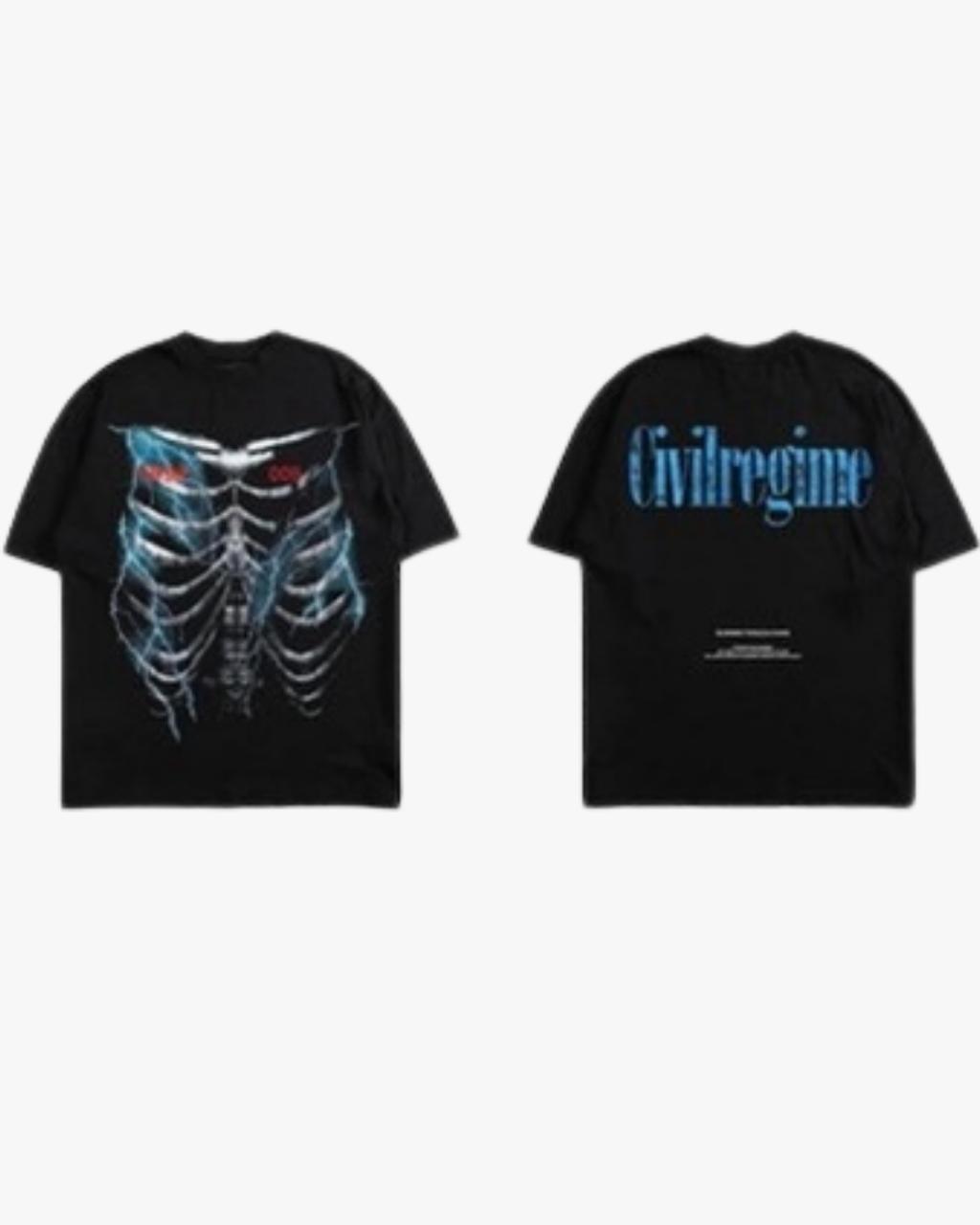 YoungLA G5 Playera Overzise Hombre Negro