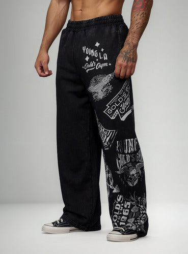 YoungLA G5 Jogger Hombre Negro