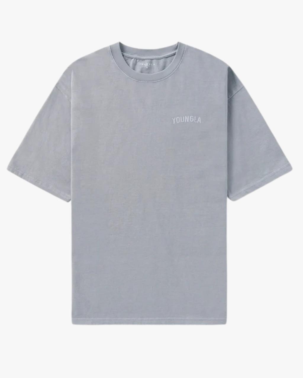 YoungLA G5 Playera Hombre Azul Cielo
