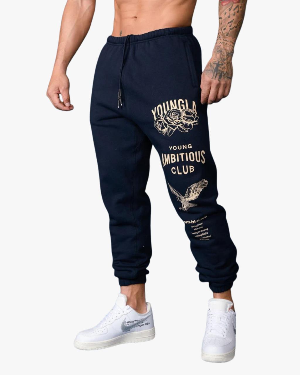 YoungLA G5 Jogger Hombre Azul Marino